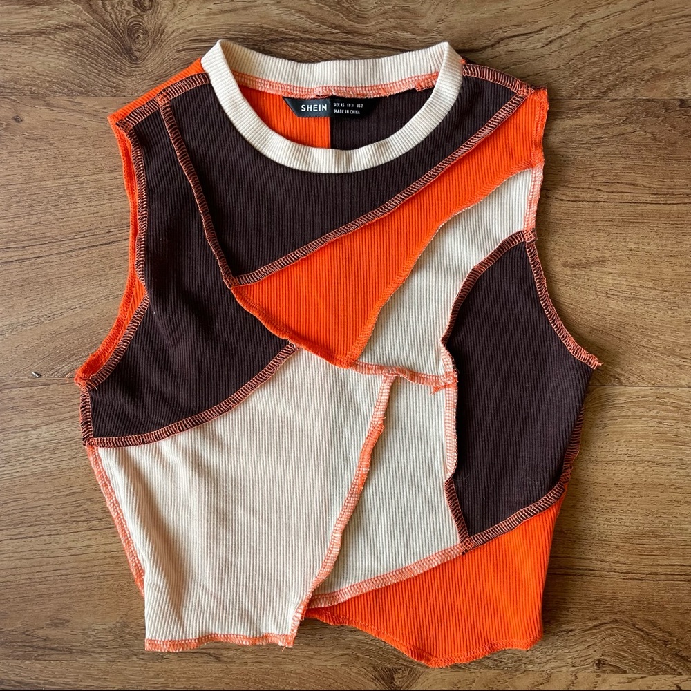 Shein stitch shirt